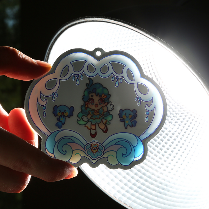 已添加 Custom Magic Mirror Perspective Acrylic keychain