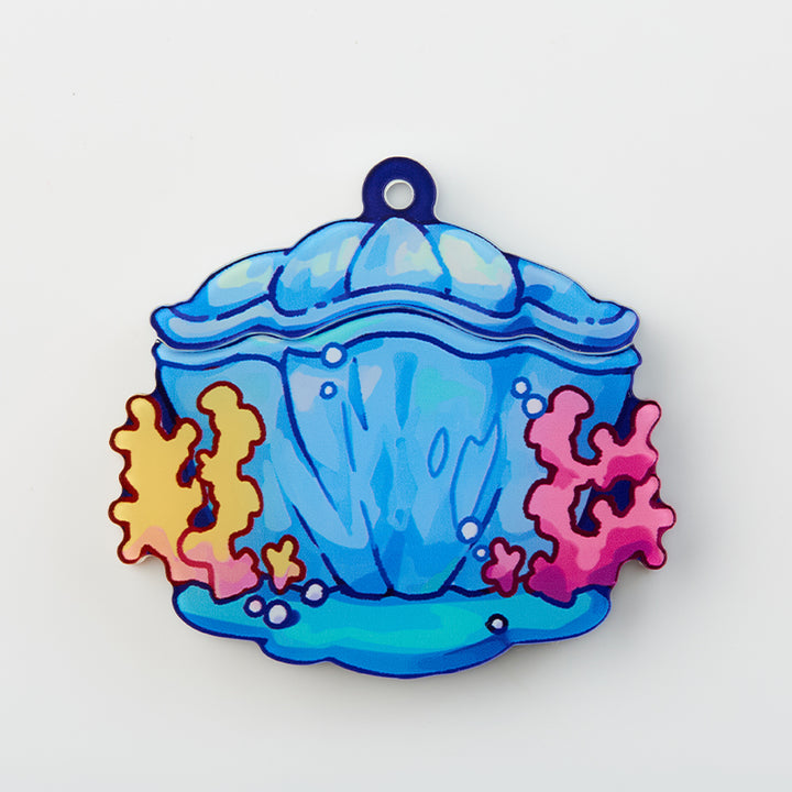 Custom Acrylic Openable Magnet Slide-Out Puzzle keychain