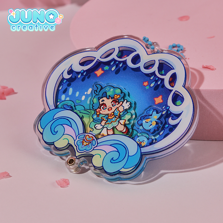 已添加 Custom Openable Replaceable Shaker Keychain