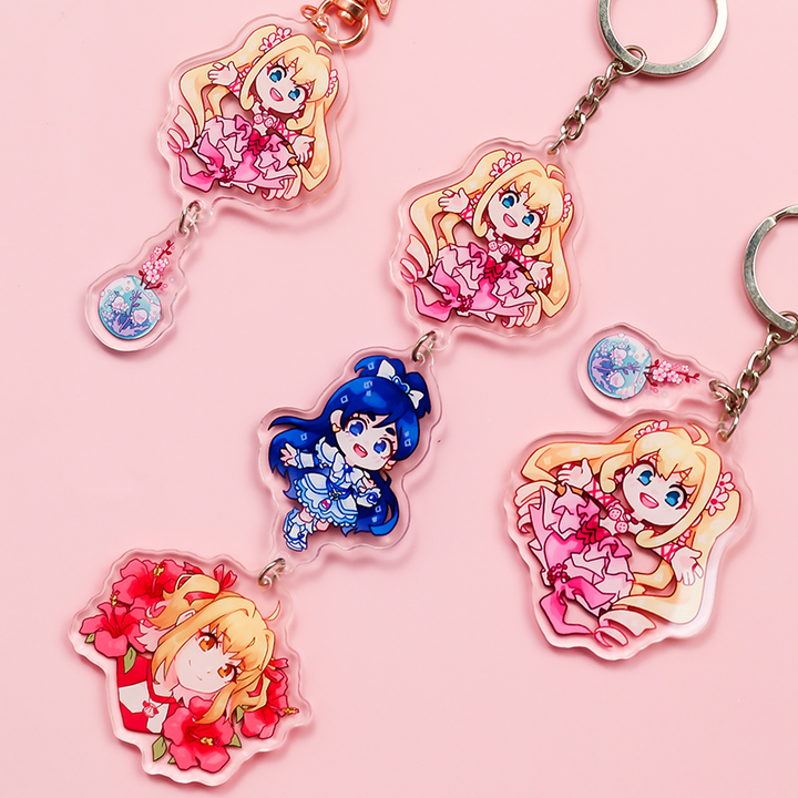 Custom Linking  Acrylic keychain