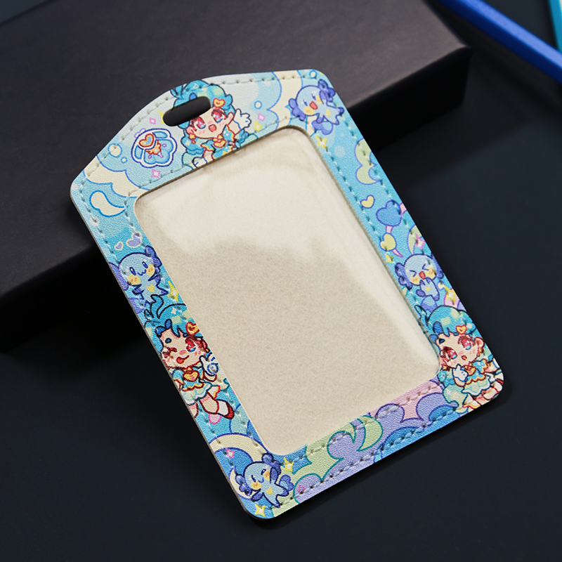 Custom PU leather card holder