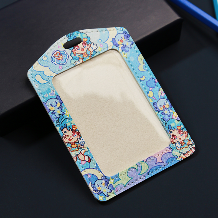 Custom PU leather card holder