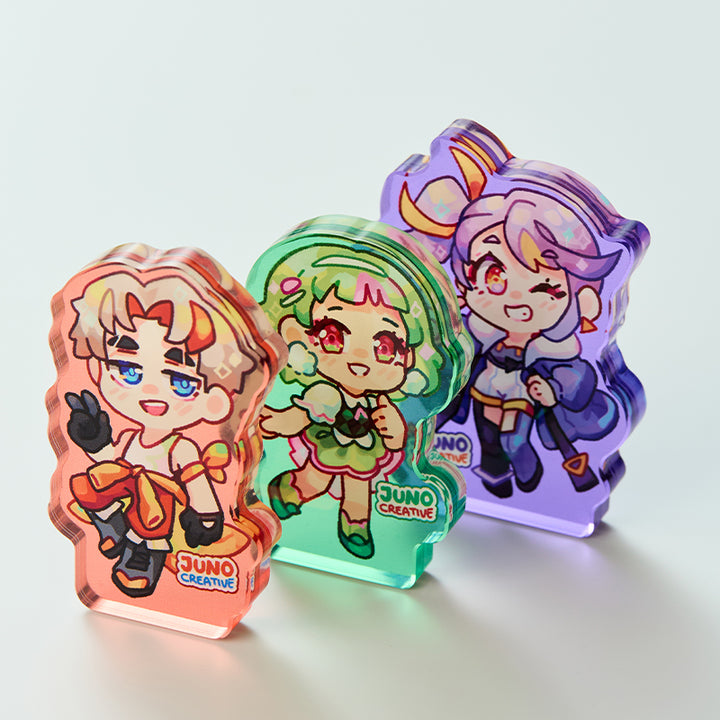 Custom 8mm/10mm thick acrylic block stand