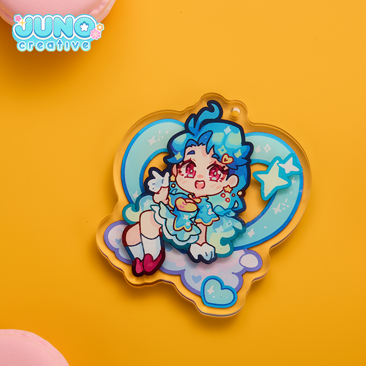 已添加 Custom 5mm Thick 3d printing Acrylic Charm