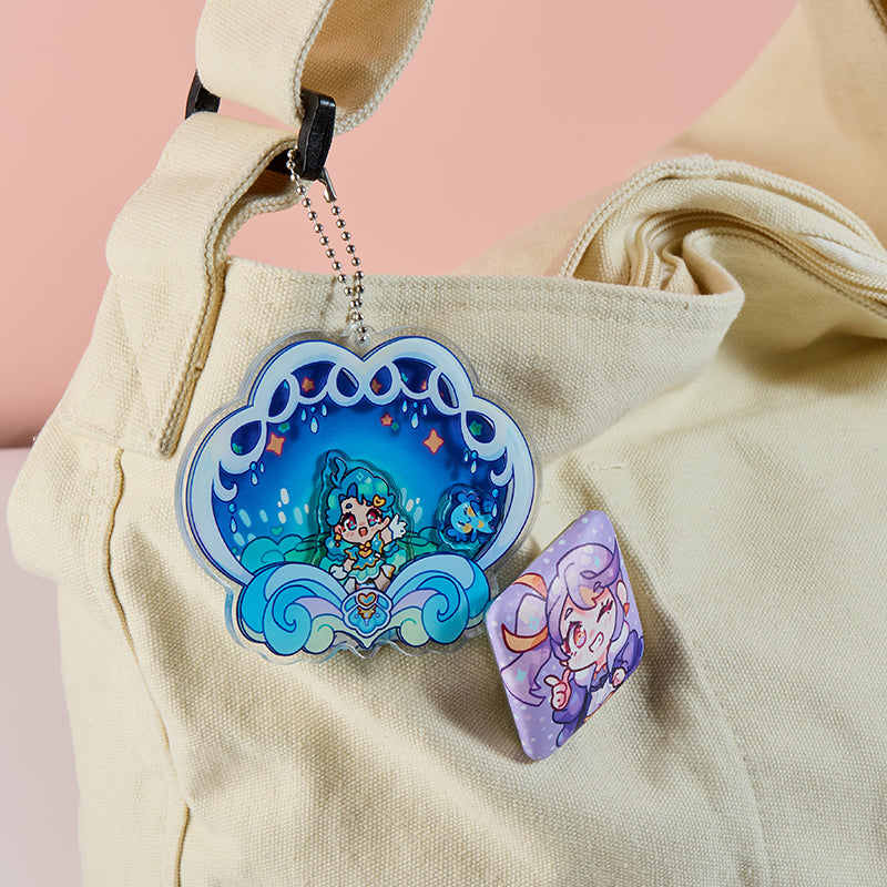 Custom Shaker Keychain