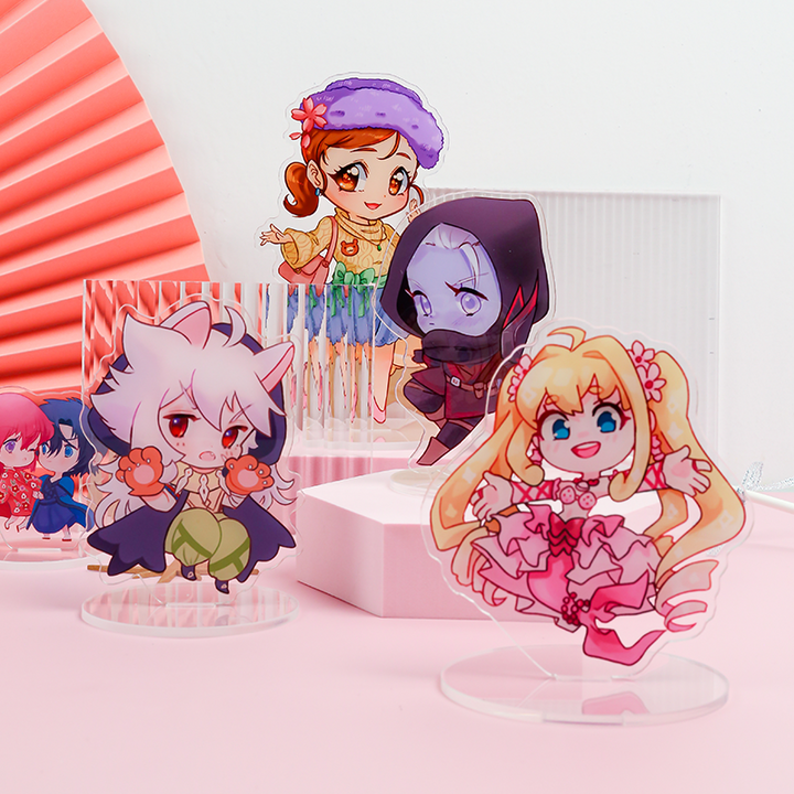 Custom clear acrylic stand