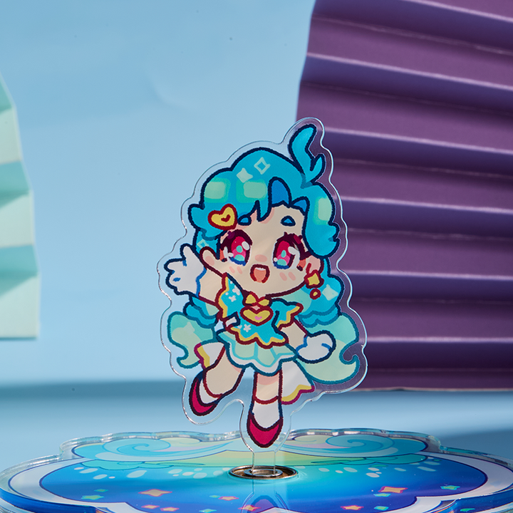 Custom Rotating Acrylic Standee