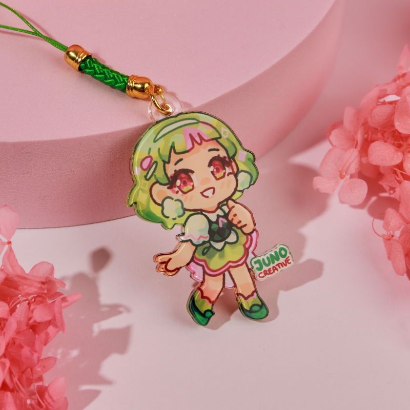Custom Full Bleed Acrylic Keychain