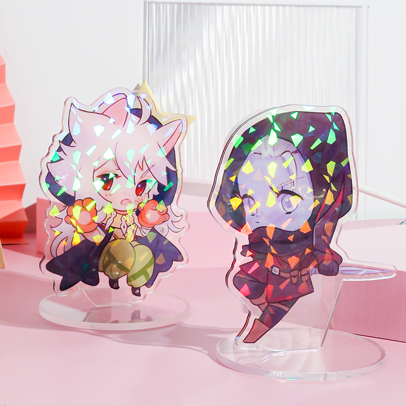 Custom clear acrylic stand