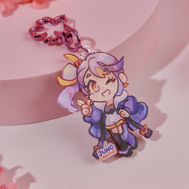 Custom Full Bleed Acrylic Keychain