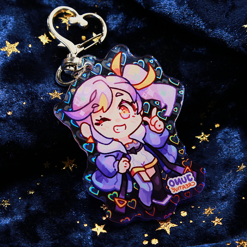 Custom Holographic Keychain