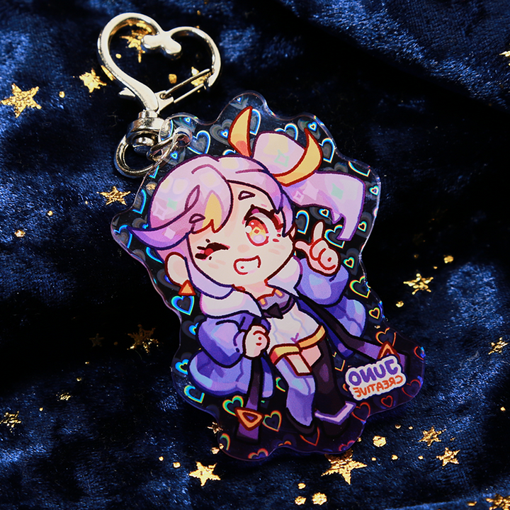 Custom Holographic Keychain