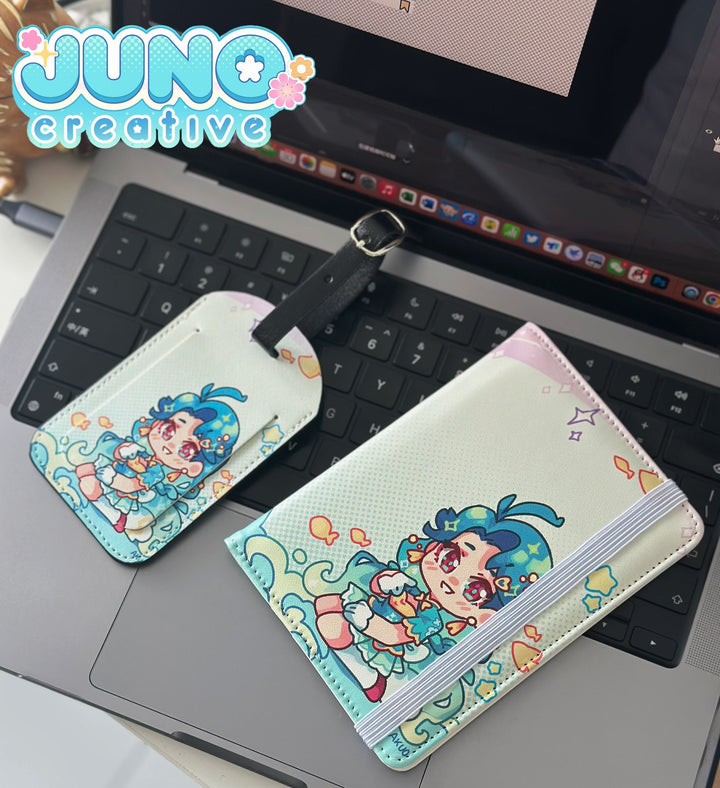 Custom PU leather passport Cover