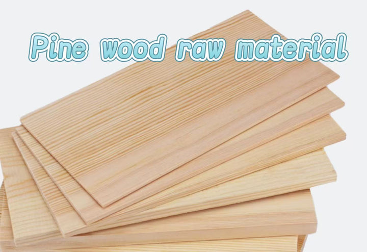 Custom Hinged Synthetic Wooden Keychain