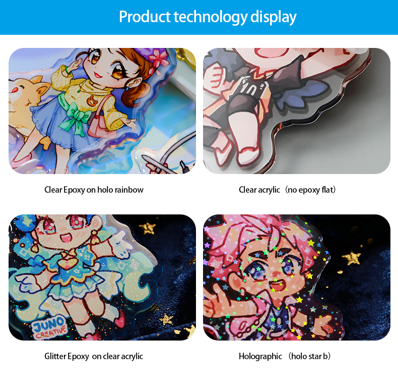 Custom Clear Acrylic Keychains